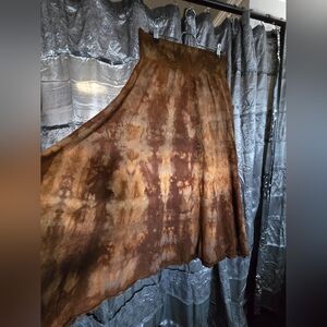 Calico Alchemy Organics Calendula Maxi Skirt Size Large